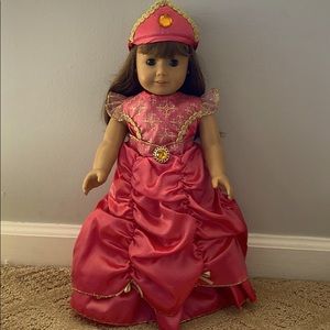 American Girl Princess Gown with Tiara